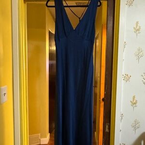 Abercrombie & Fitch Navy Maxi Dress